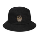 Coffee is always a good idea - Lightning Bolt Denim Bucket Hat