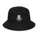 Coffee Time Denim Bucket Hat