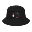 Cosmic Love Denim Bucket Hat