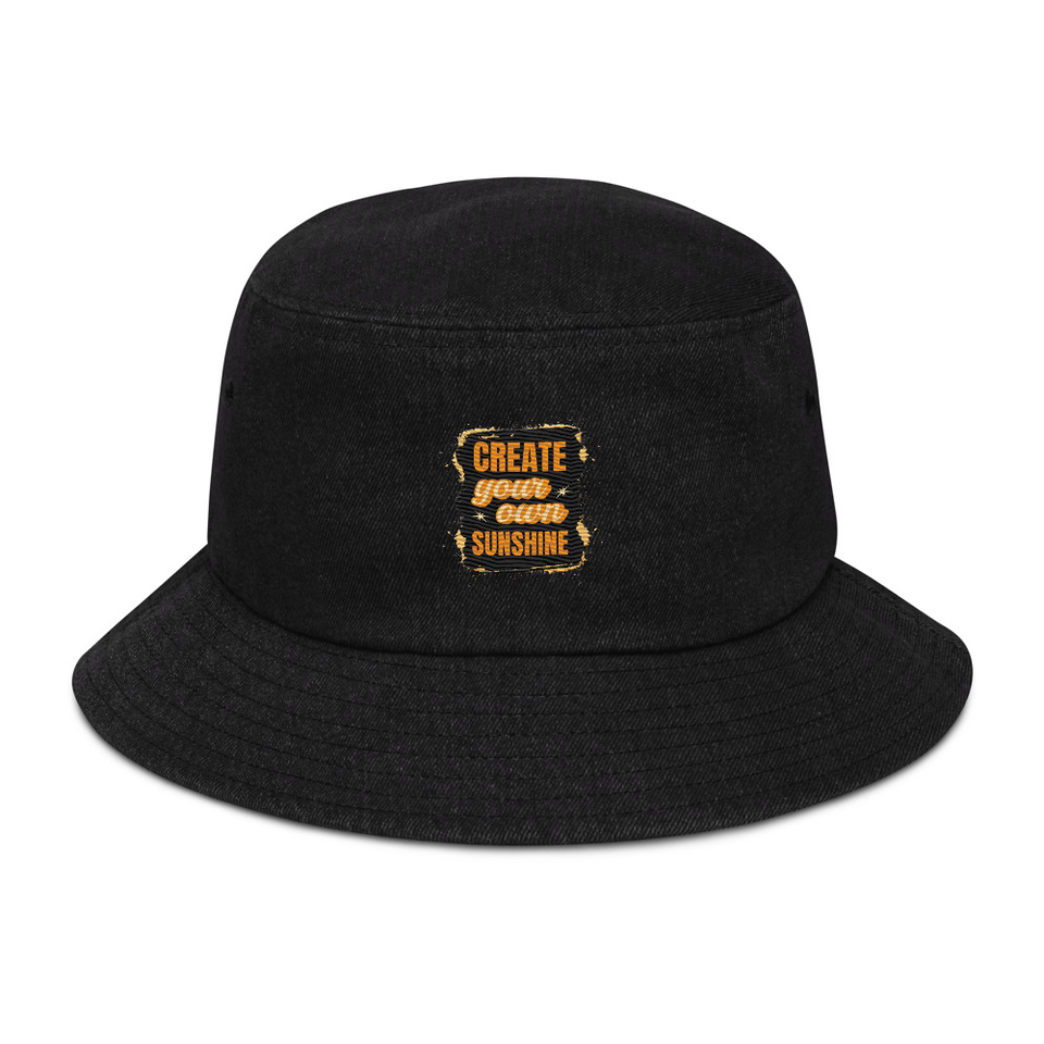 Create your own Sunshine Denim Bucket Hat