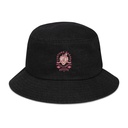 Customs Garage - Flaming Skull Denim Bucket Hat