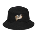 Death Before Decaf Denim Bucket Hat