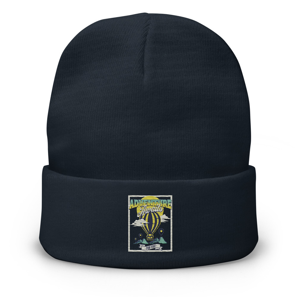 Adventure Awaits Knit Beanie
