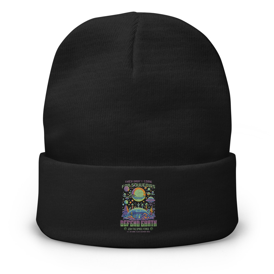 Alien Invasion Knit Beanie