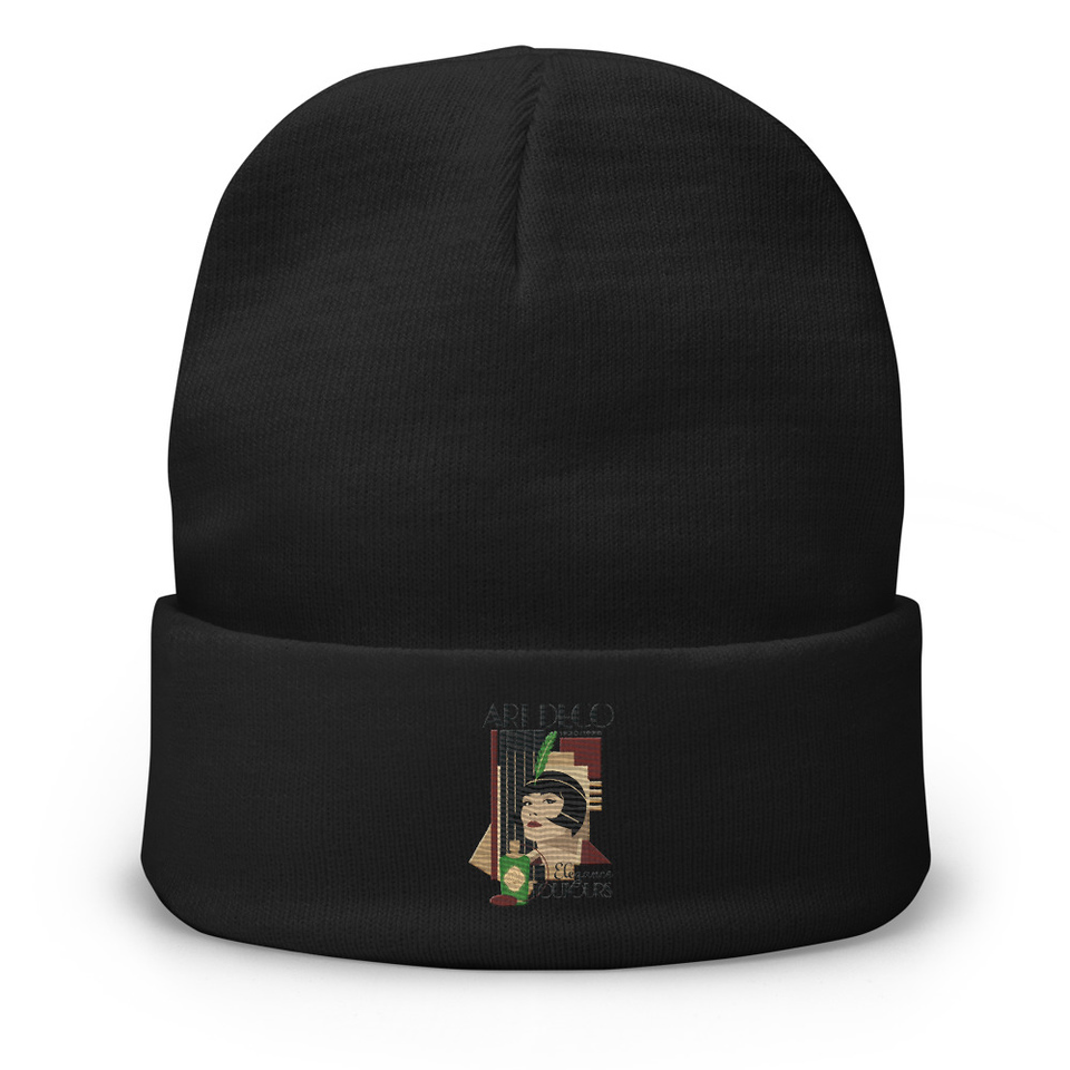 Art Deco Elegance Toujours Knit Beanie