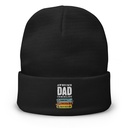 Awesome Dad Checklist Knit Beanie