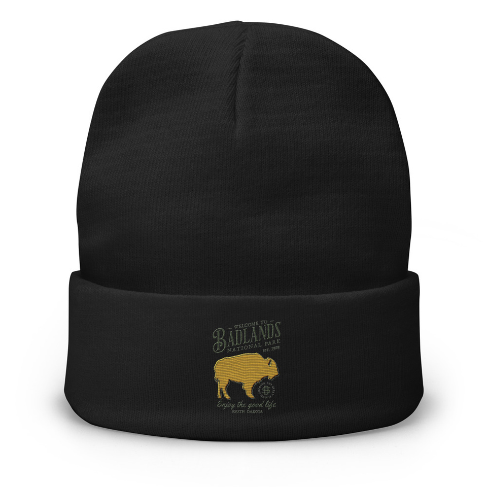 Badlands National Park - Bison Knit Beanie