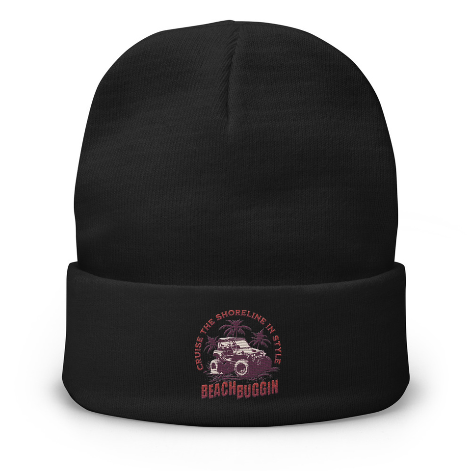 BEACH BUGGIN Knit Beanie
