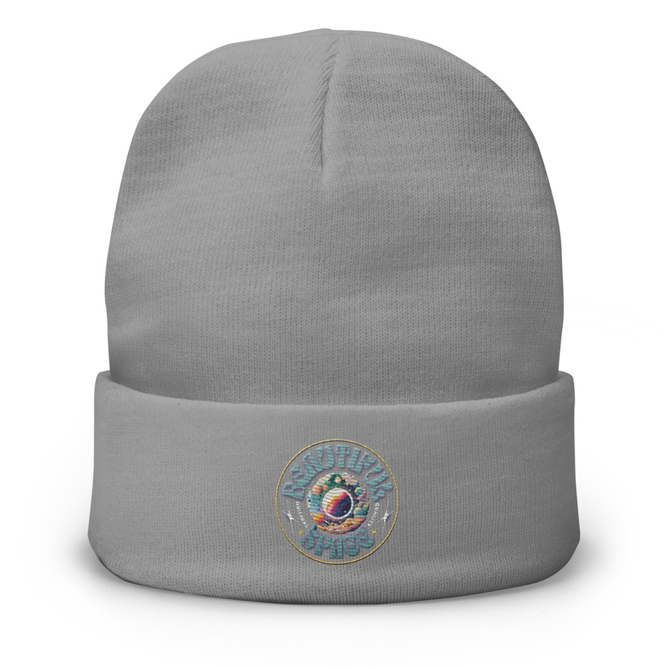 Beautiful Space Knit Beanie