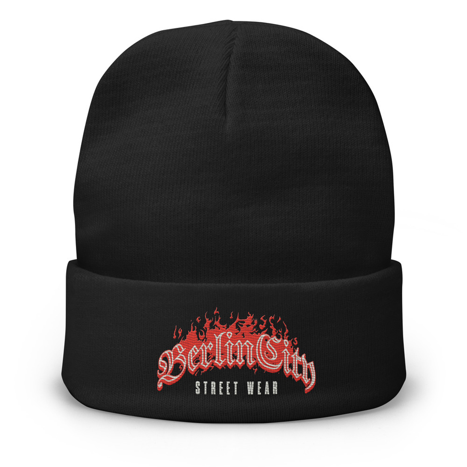 Berlin City Streetwear - Fire Knit Beanie
