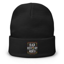 Black History Month - African American Culture Knit Beanie