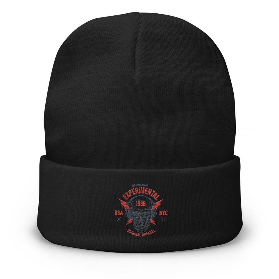 Blacksmith Experimental - Rock Skull Knit Beanie