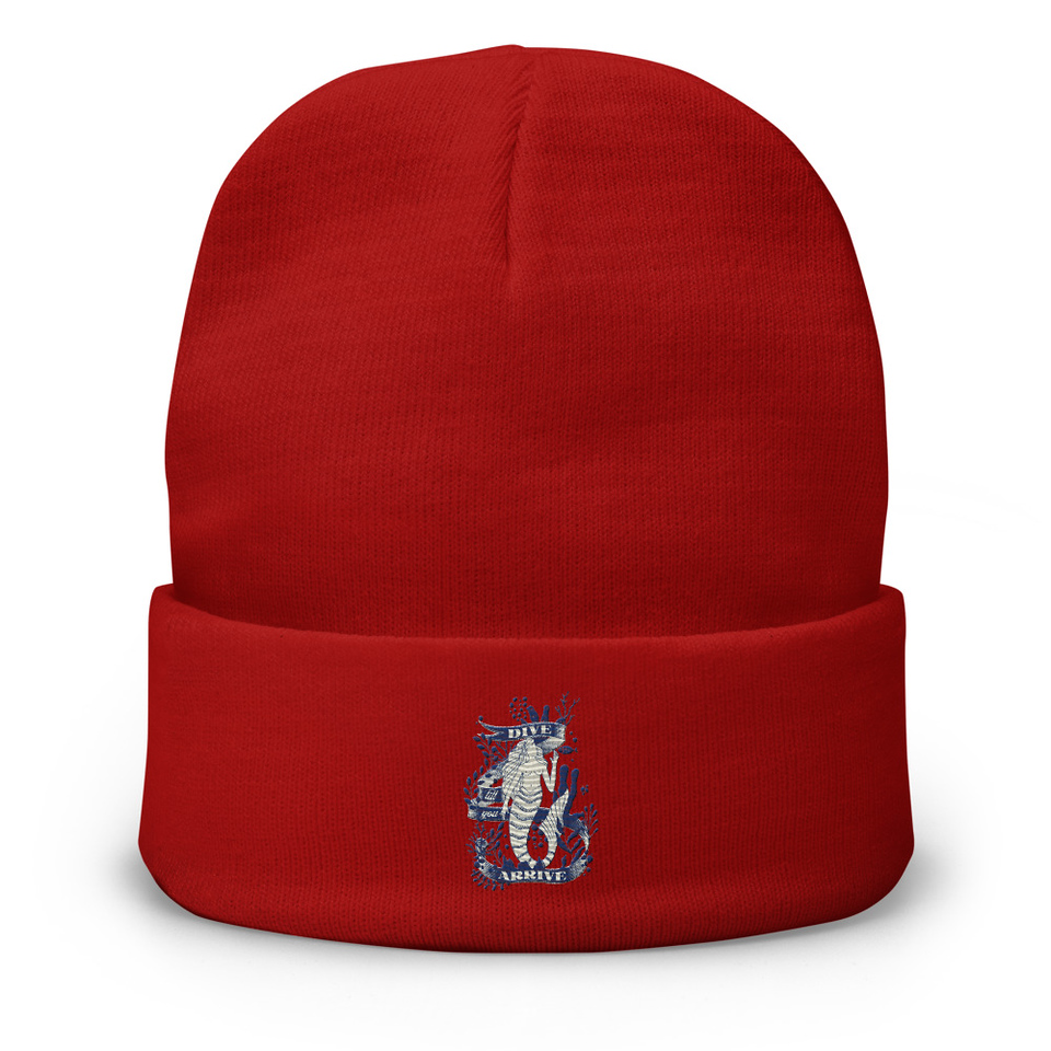 Blue Mermaid - Nautical Knit Beanie