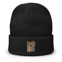 Born 2 Skate - Retro Skeleton Knit Beanie