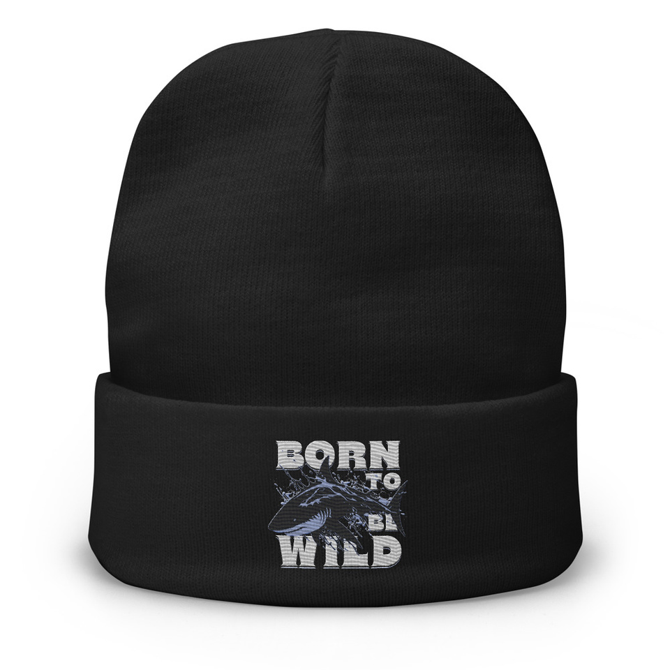BORN TO BE WILD Knit Beanie