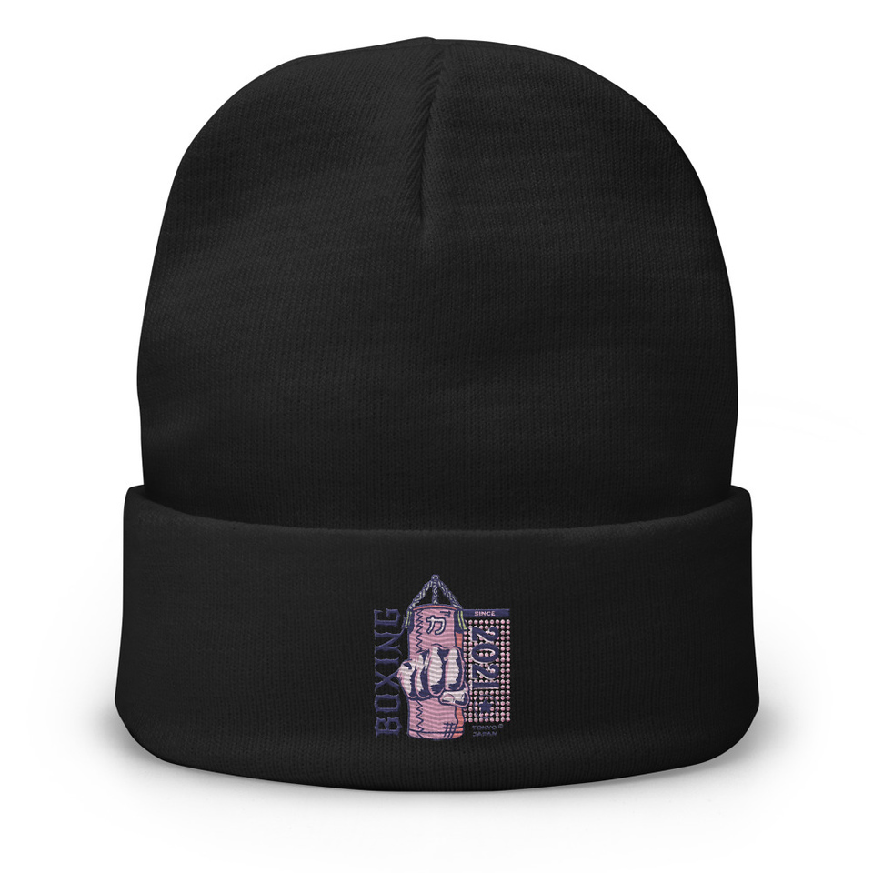 Boxing Fist - Punching Bag Knit Beanie