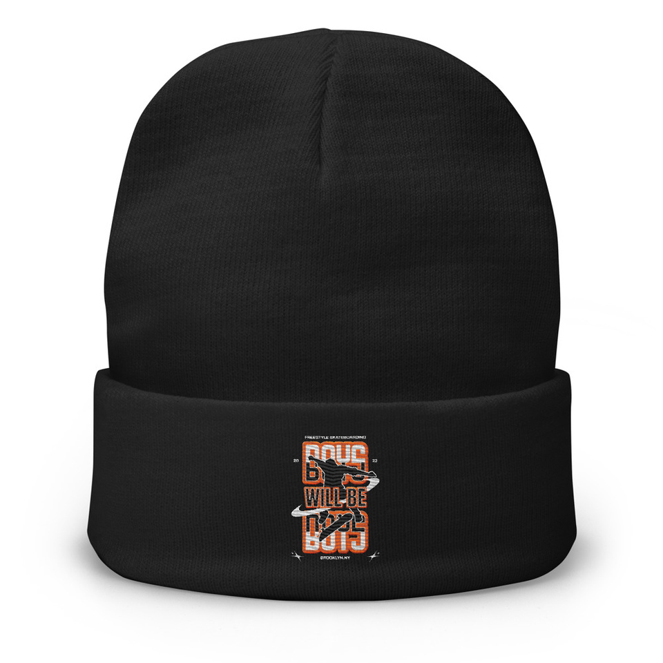 Boys will be boys Knit Beanie