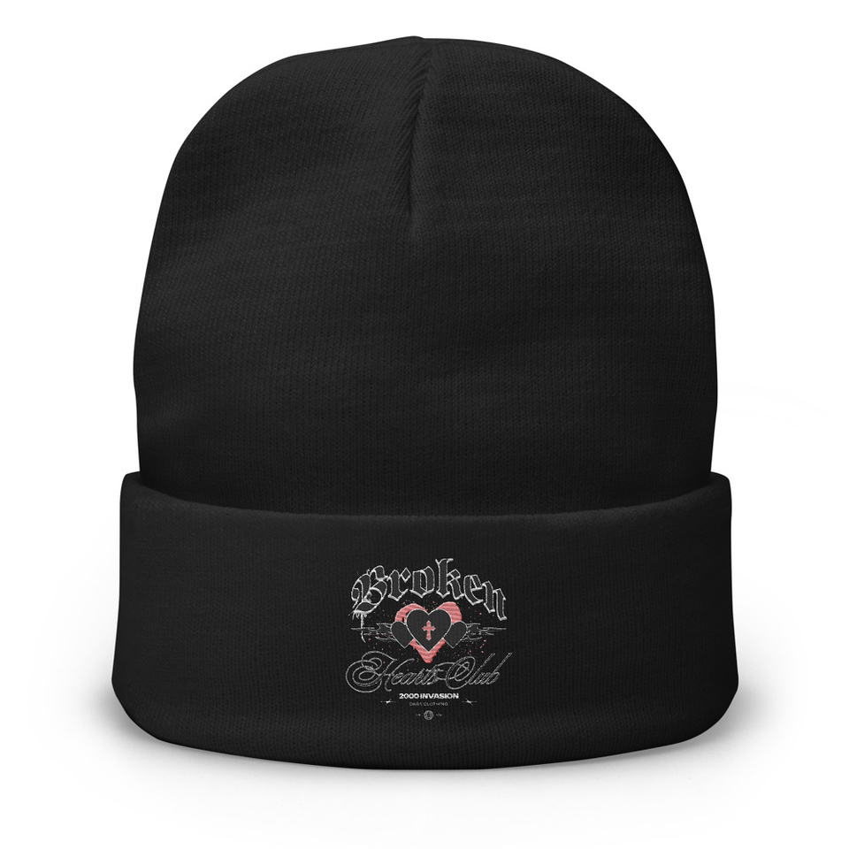 Broken Hearts Club Knit Beanie