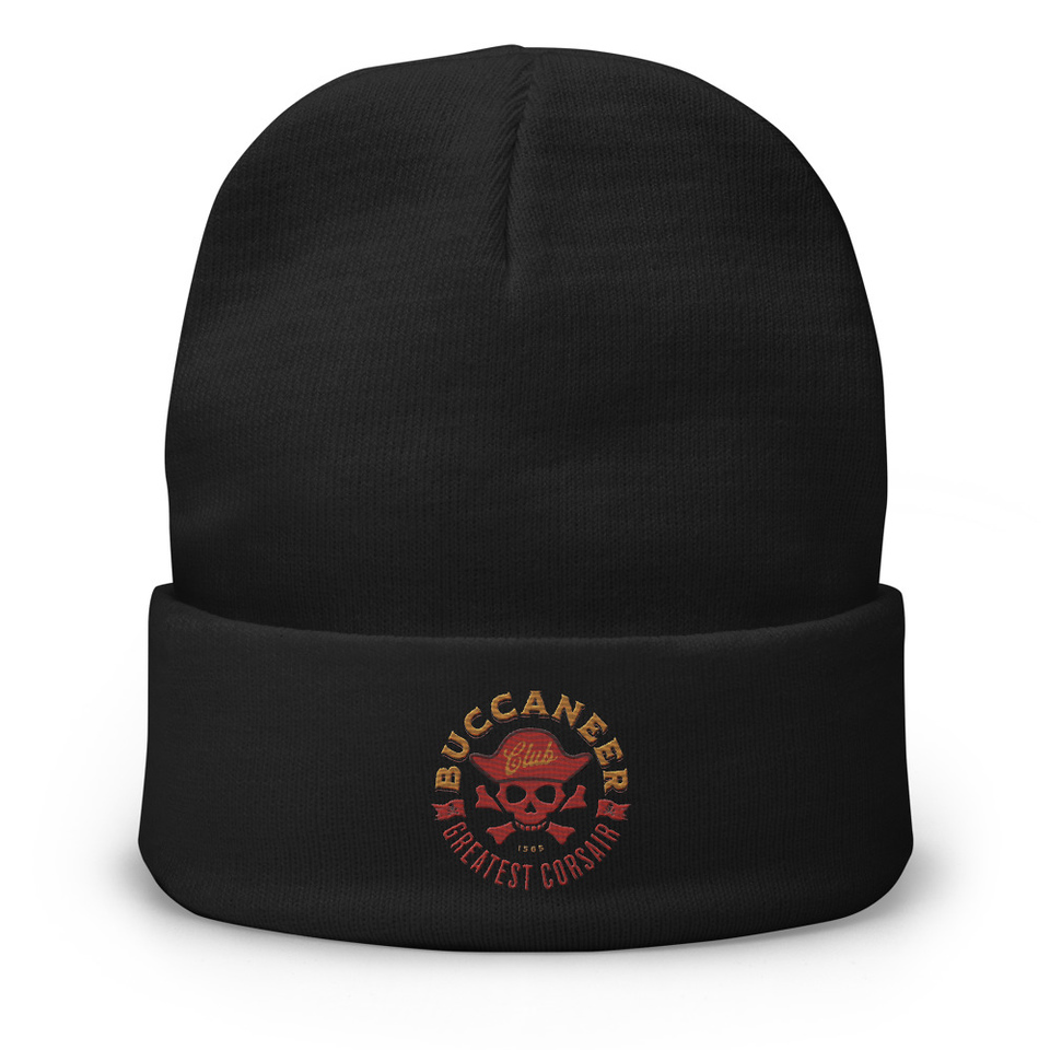 Buccaneer Club - Pirate Skull Knit Beanie