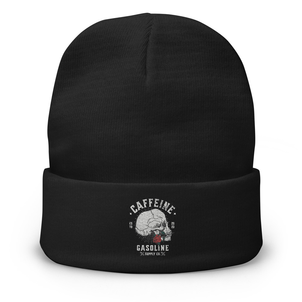 CAFFEINE GASOLINE Knit Beanie