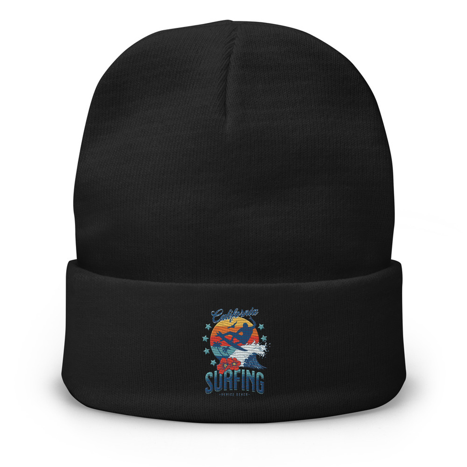 California Surfing - Palm Beach Knit Beanie