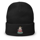 Cartoony Christmas Tree Knit Beanie