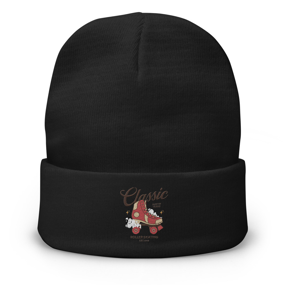 Classic Roller Skating - Sports Apparel Knit Beanie