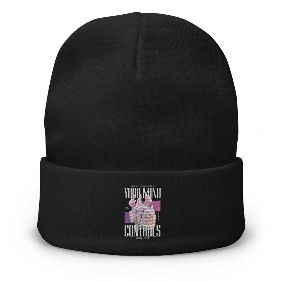 Control your Mind Knit Beanie