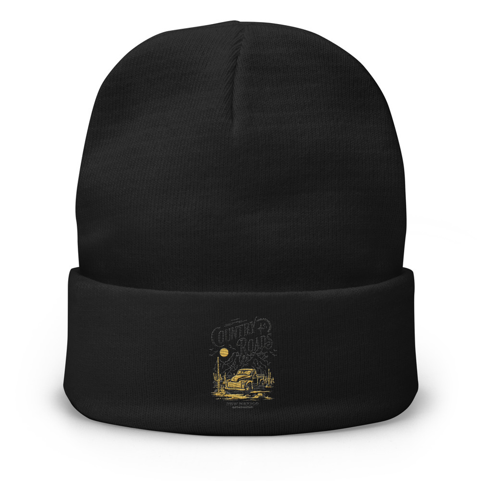 Country Roads - Wild West Knit Beanie