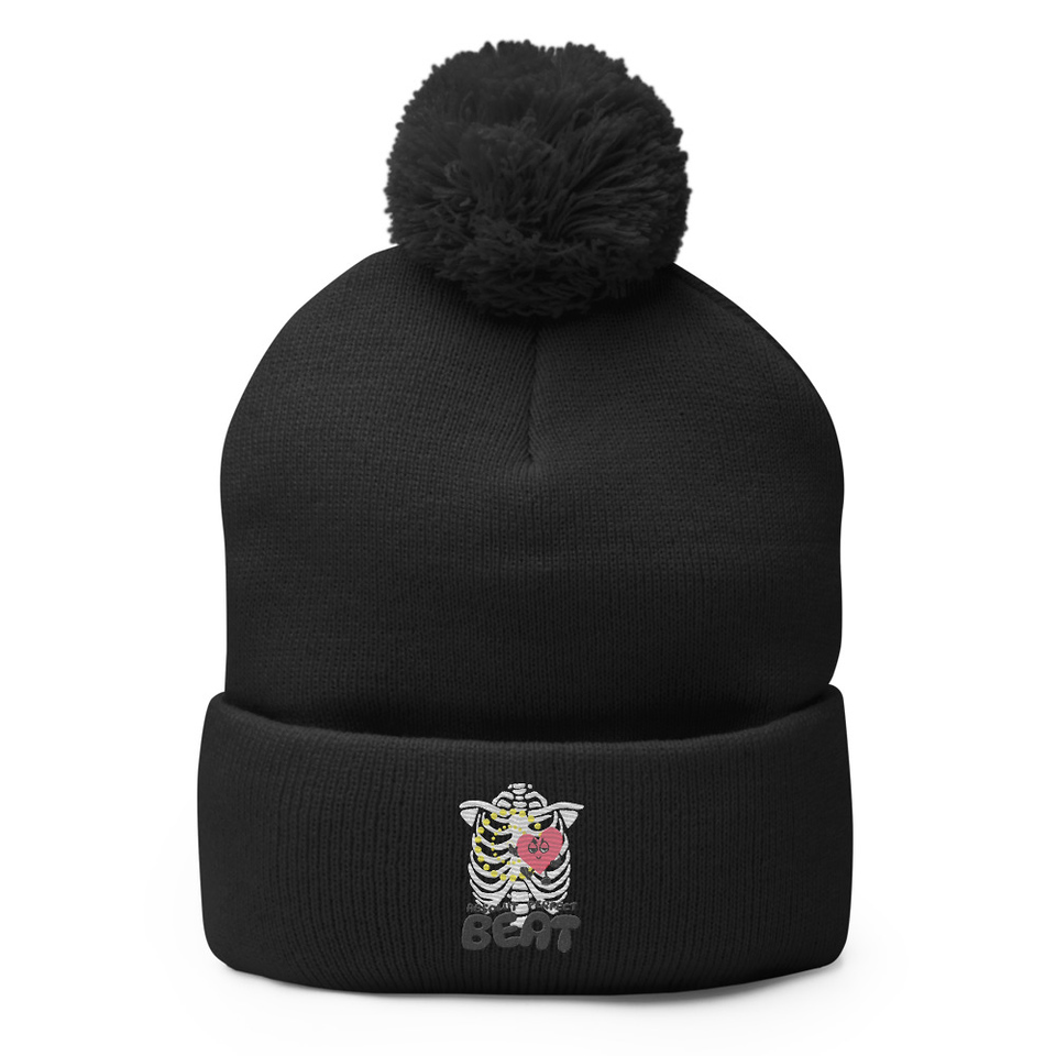 Absolut Perfect Beat Pom-Pom Knit Cap