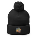 Aloha Pom-Pom Knit Cap