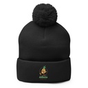 Alohito Natural Juices - Pineapple Mascot Pom-Pom Knit Cap