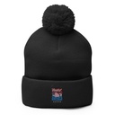 America (3) Pom-Pom Knit Cap