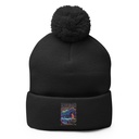 American Legend Pom-Pom Knit Cap