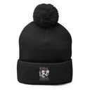 Anime Celebrity Girl - Japanese Cyber Streetwear Pom-Pom Knit Cap