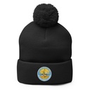 Banana project _-) Pom-Pom Knit Cap