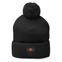 Basketball Mom - Mother's Day Pom-Pom Knit Cap