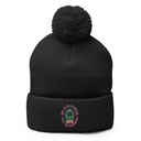Be A Flower  Pom-Pom Knit Cap