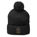 Be Bold Be Unique Pom-Pom Knit Cap