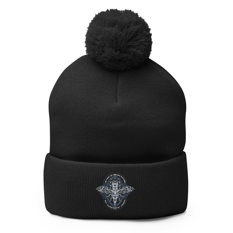 Be Part of the Big Picture - Insect Pom-Pom Knit Cap