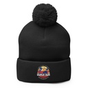 Beach Bum - Sunset Surfing Pom-Pom Knit Cap
