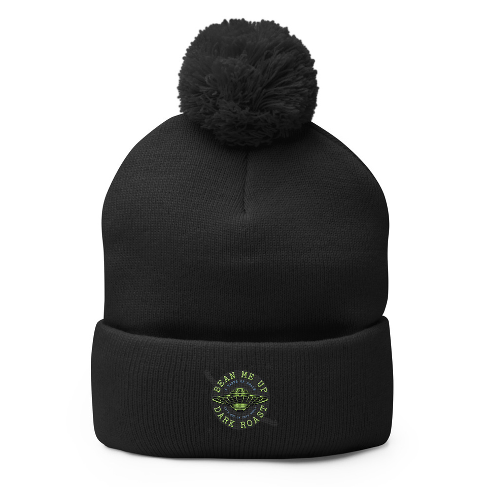 Bean Me Up Pom-Pom Knit Cap