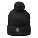 Beauty is Spirit Pom-Pom Knit Cap