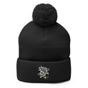 Best Fishing Dad - Typography Pom-Pom Knit Cap