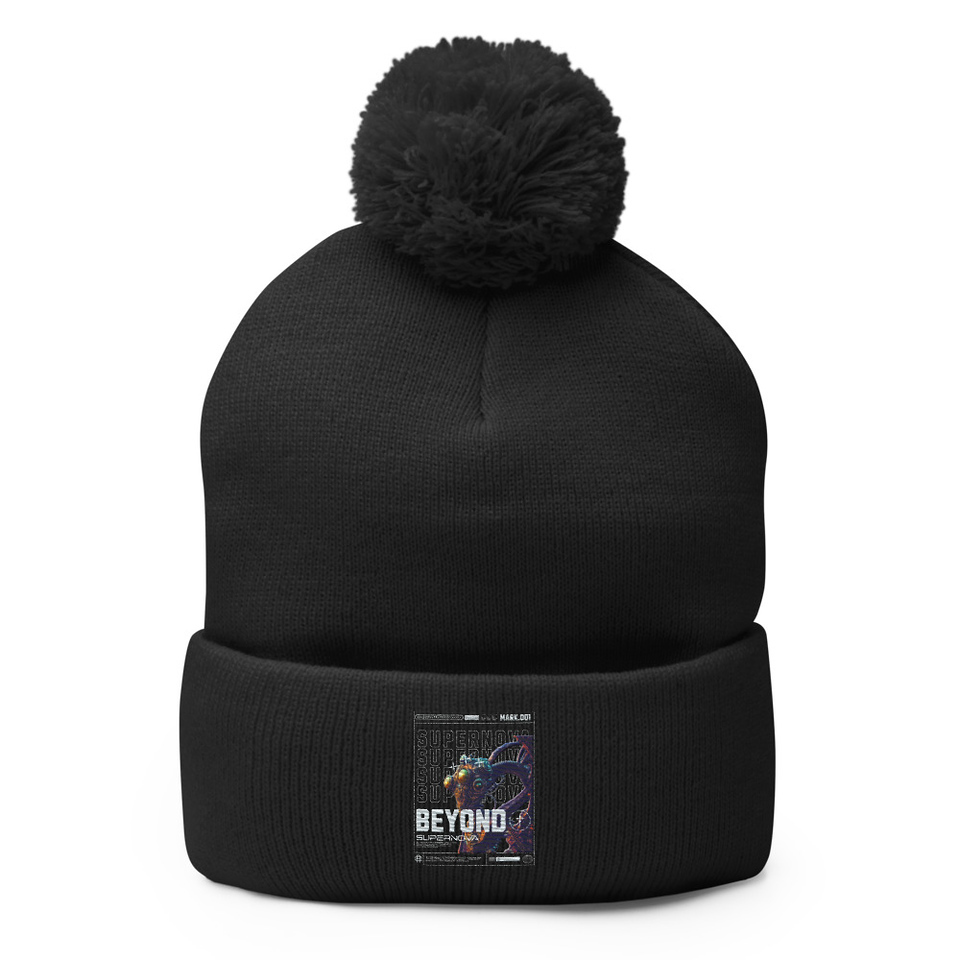 Beyond Supernova Pom-Pom Knit Cap