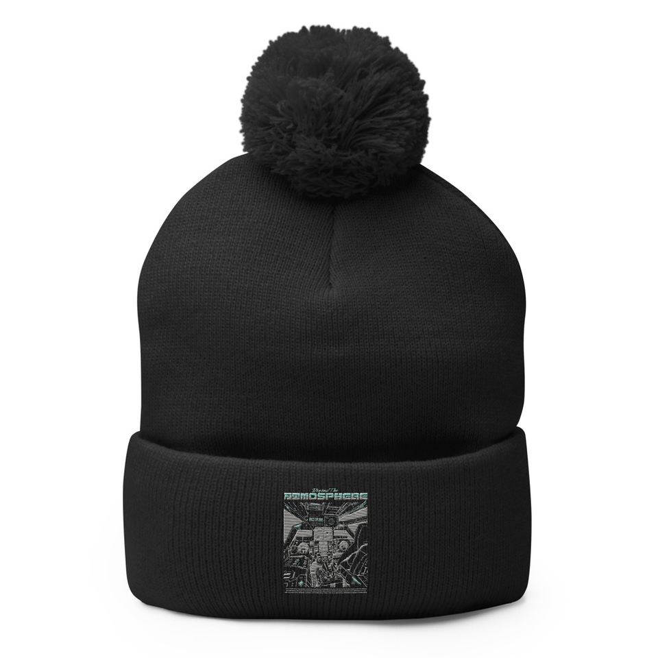 Beyond The Atmosphere Pom-Pom Knit Cap