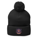 Bison Brand Leather - Animal Pom-Pom Knit Cap