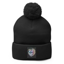 Bitterness Pom-Pom Knit Cap