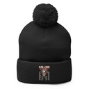 Blood & Basss - Snake and Skull Pom-Pom Knit Cap