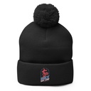 BMX Dirt Jump - Extreme Sports Pom-Pom Knit Cap